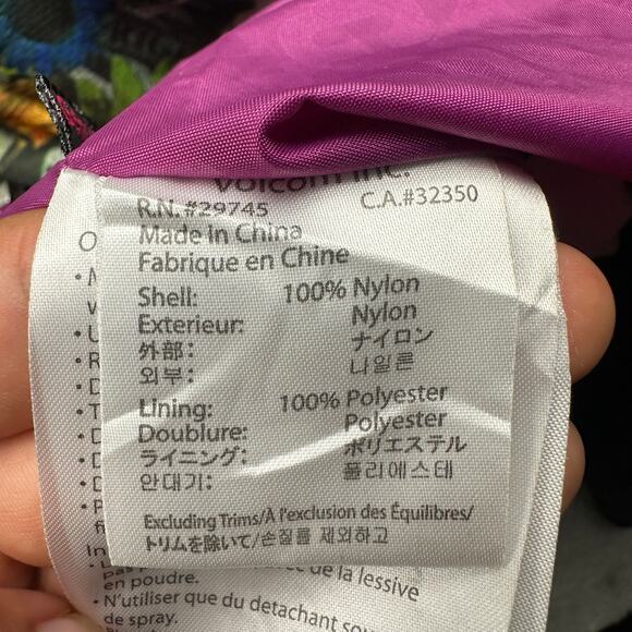 Volcom Nimbus Snowboard Ski Green White Black Blast Jacket Men XL Hooded G065008 - Picture 8 of 16